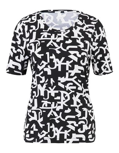 Joy Sportswear T-Shirt Lotta Black/White Print, 48 von Joy Sportswear