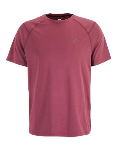 Joy Sportswear T-Shirt für Herren Jules Joy 48, Redwood Melange von Joy Sportswear