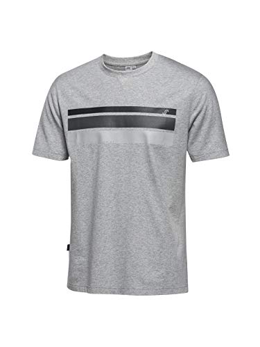 Joy Sportswear VINZENT Herren-T-Shirt aus angenehmer Baumwollmischung, bequemes Sportshirt im Kurzarmschnitt, ideal für Training, Arbeit und Freizeit 50, Titan Melange von Joy Sportswear