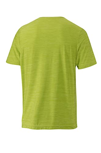 Joy Sportswear Vitus Herren-Sportshirt mit Rundhalsausschnitt und normaler Passform, Kurzarm-Shirt für Sport und Freizeit 56, Acid Lime Melange von Joy Sportswear