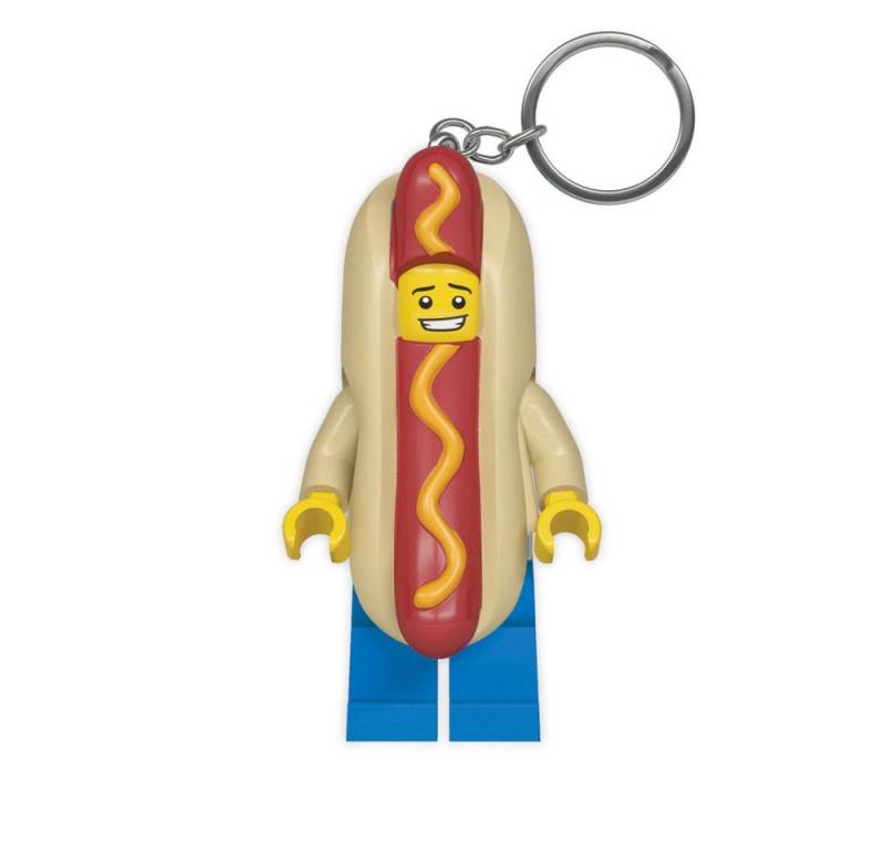Joy Toy Schlüsselanhänger LEGO Classic Schlüsselanhänger mit Leuchtfunktion Hot Dog 8 cm von Joy Toy