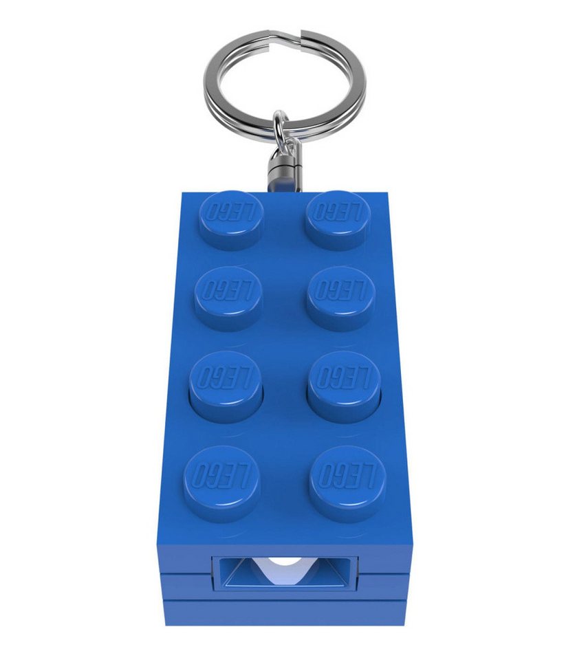 Joy Toy Schlüsselanhänger LEGO Minifigures Schlüsselanhänger mit Leuchtfunktion Stein-Blau 8 cm von Joy Toy