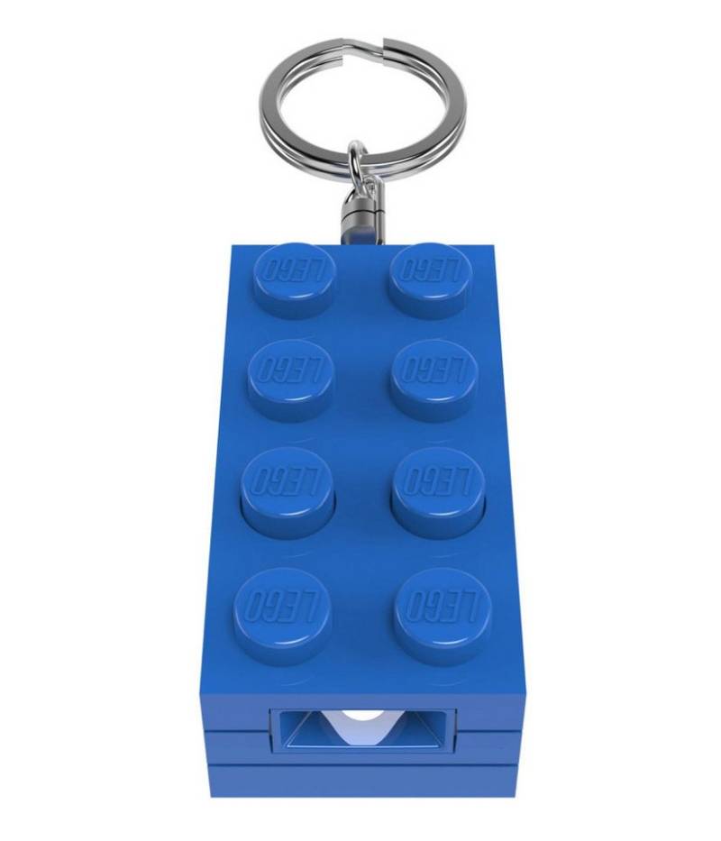 Joy Toy Schlüsselanhänger LEGO Minifigures Schlüsselanhänger mit Leuchtfunktion Stein-Blau 8 cm von Joy Toy