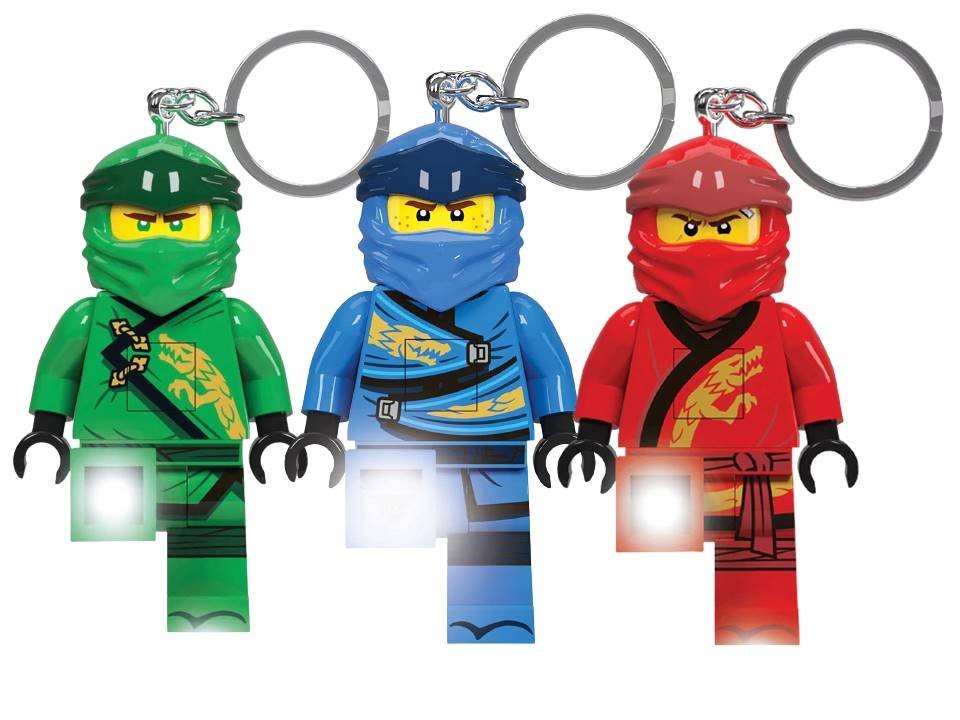 Joy Toy Schlüsselanhänger Lego Ninjago Legacy Schlüsselanhänger Kai Lloyd Jay von Joy Toy