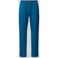 Joy Regular Fit Sweatpants mit Tunnelzug in Petrol, Größe 54 von Joy