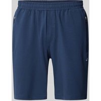 Joy Shorts mit elastischem Bund Modell 'LAURIN' in Dunkelblau, Größe 48 von Joy