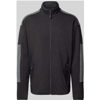 Joy Sweatjacke mit Reißverschlusstaschen Modell 'PIERRE' in Black, Größe 50 Joy Sweatjacke mit Reißverschlusstaschen Modell 'PIERRE' in Black, Größe 50 von Joy
