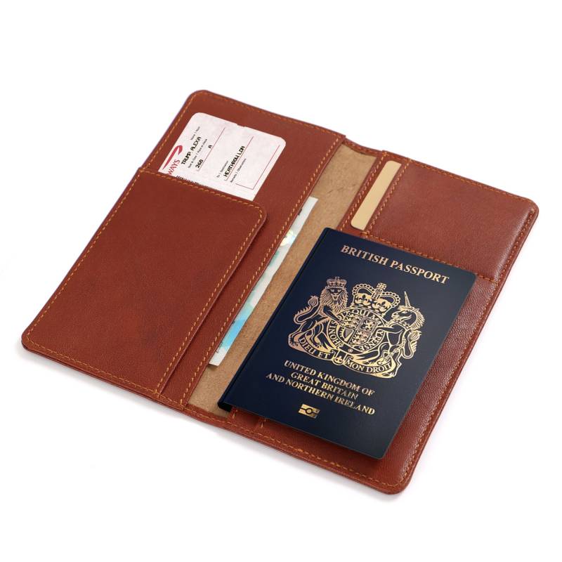 Passhalter Personalisierte Passport Brieftasche von JoyToken