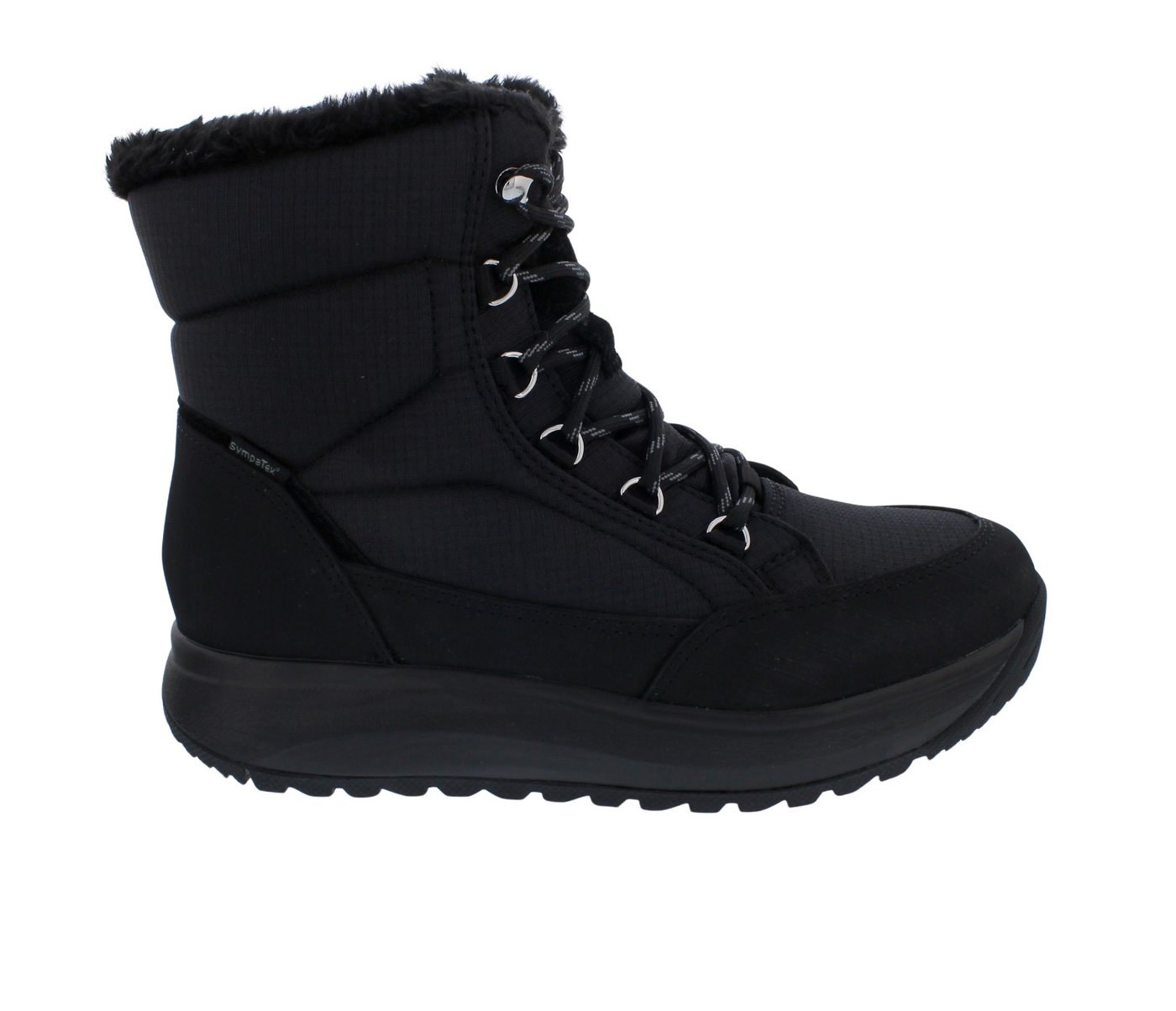 Joya Joya Tiffany STX Black II Stiefel, SympaTex®, wasserdichte Textil Micr Schnürstiefel von Joya