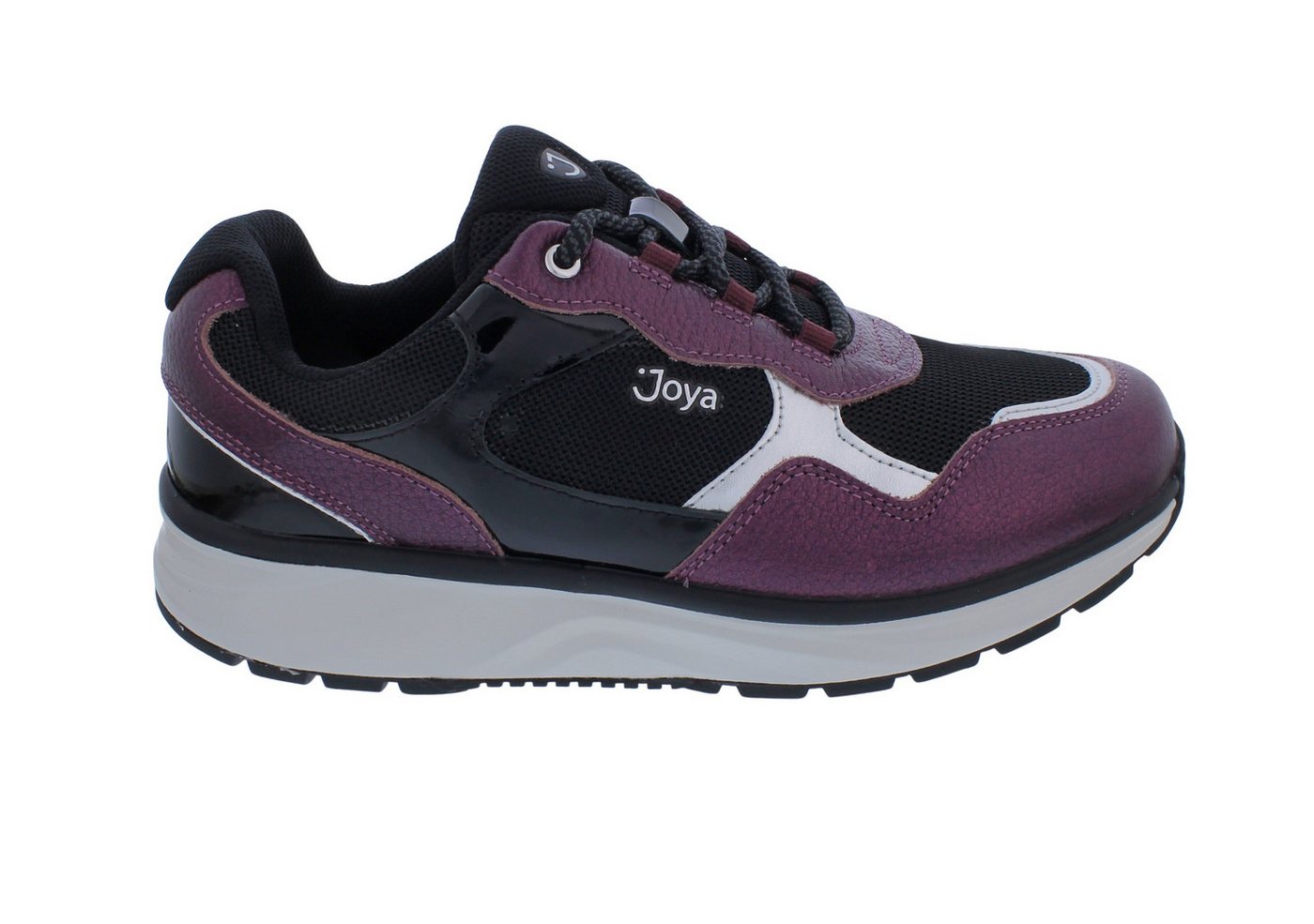 Joya Joya Tina III Pink-Black, Sneaker, Glattleder und Textil, Active-Sohle Schnürschuh von Joya