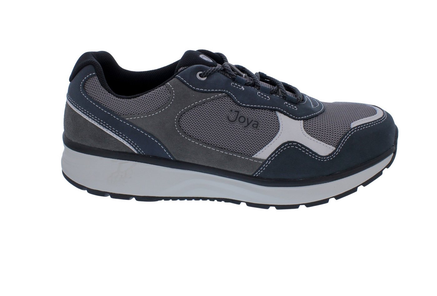 Joya Joya Tony III Blue-Grey Sneaker, Nubuk-/ Veloursleder und Textil, Act Schnürschuh von Joya