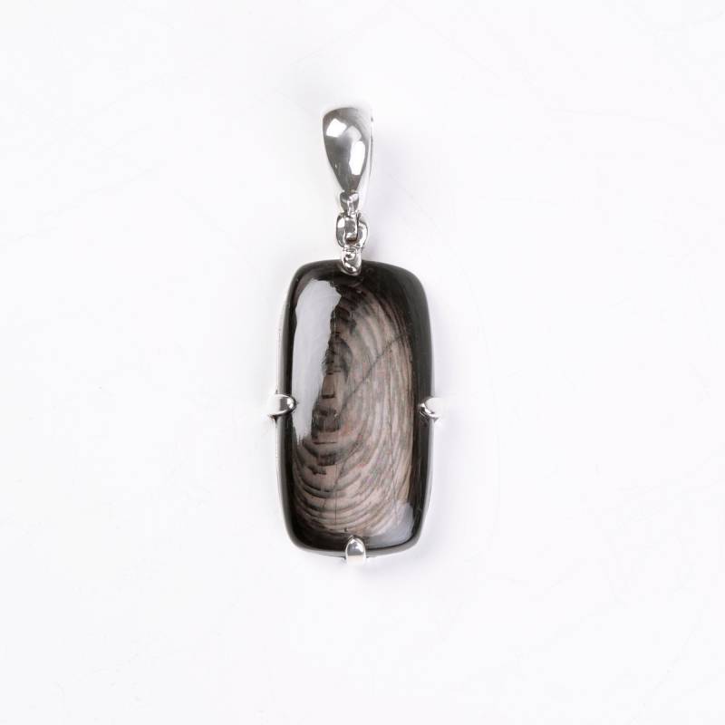 Anhänger Mit Obsidian Aus 925 Silber von JoyaJewelsSoul