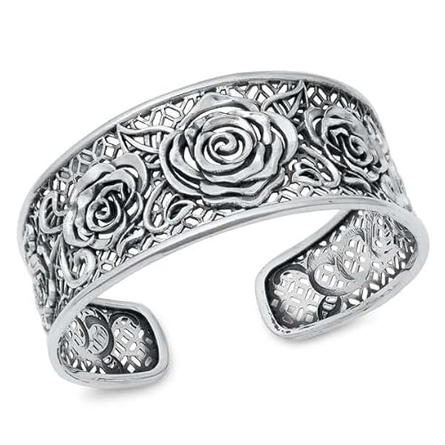 Joyara Sterling Silber Manschetten Armreif Armband LTDSBBB560335 von Joyara