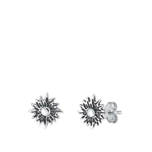 Sterling Silber 925 Blumen Ohrstecker Ohrringe LTDELEP442133 von Joyara