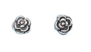 Sterling Silber 925 Rose Ohrstecker Ohrringe LTDELEP440733 von Joyara