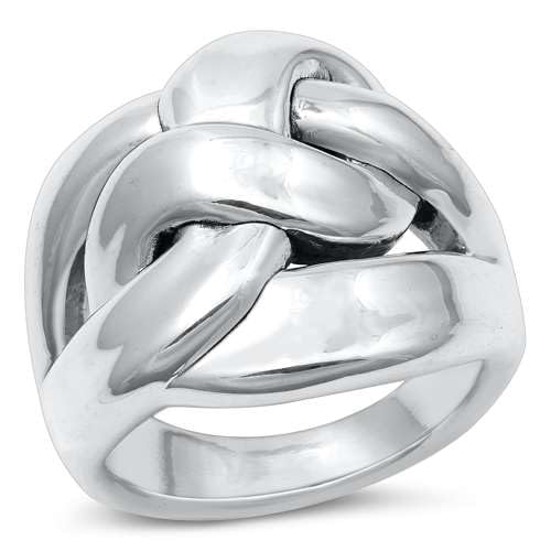 Sterling Silber Electroform Herren Ring QR von Joyara