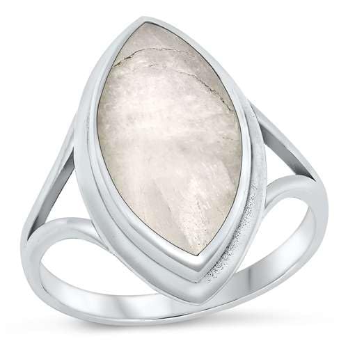 Sterling Silber Mondstein Ring LTDMXRS131677-MS100 von Joyara