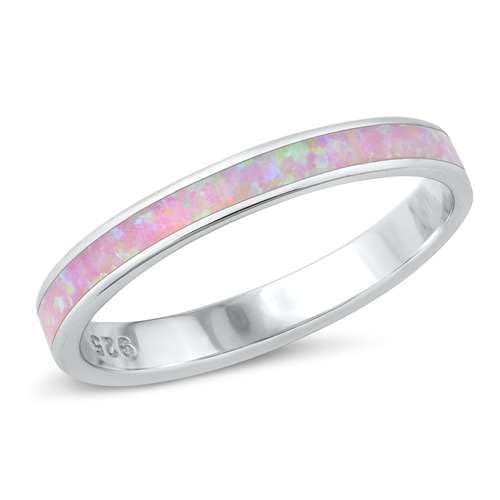 Sterling Silber Rosa Opal Ring LTDONRO150489-PO110 von Joyara