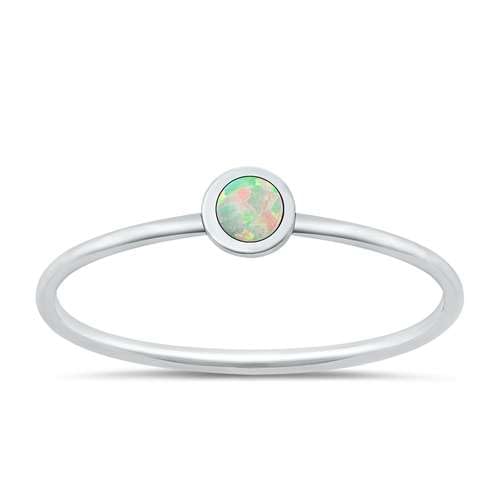 Sterling Silber Weiß Opal Ring F LTDONRS131559-WO20 von Joyara