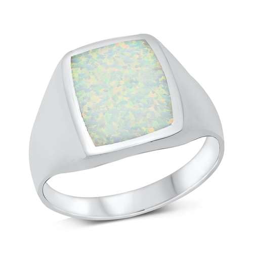 Sterling Silber Weiß Opal Ring LTDONRO150863-WO70 von Joyara