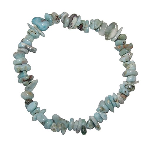 Joyas Janni Armband mit Larimar-Splitter, auch Atlantisstein, gedehntes Band SC-ARM-SP-20-LAR-01 Marke:, Einheitsgröße, Nicht-Edelmetall, Kein Edelstein Joyas Janni Armband mit Larimar-Splitter, auch Atlantisstein, gedehntes Band SC-ARM-SP-20-LAR-01 Marke:, Einheitsgröße, Nicht-Edelmetall, Kein Edelstein von Joyas Janni