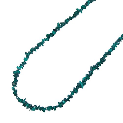 Joyas Janni Halskette mit Splitter aus Malachit, 90 cm, ohne Schloss, SC-KE-SP-90-MA Marke, Einheitsgröße, Metall, Kein Edelstein Joyas Janni Halskette mit Splitter aus Malachit, 90 cm, ohne Schloss, SC-KE-SP-90-MA Marke, Einheitsgröße, Metall, Kein Edelstein von Joyas Janni