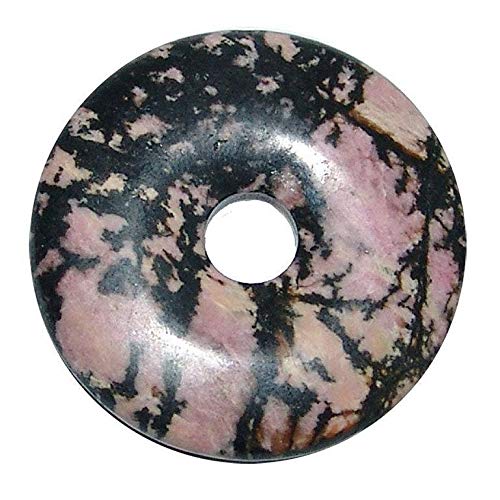 Joyas Janni Rhodonite Anhänger Ø 40 mm Donut Anhänger SC-AN-DO-40mm-RHO-01 Marke, Einheitsgröße, Metall, Kein Edelstein Joyas Janni Rhodonite Anhänger Ø 40 mm Donut Anhänger SC-AN-DO-40mm-RHO-01 Marke, Einheitsgröße, Metall, Kein Edelstein von Joyas Janni