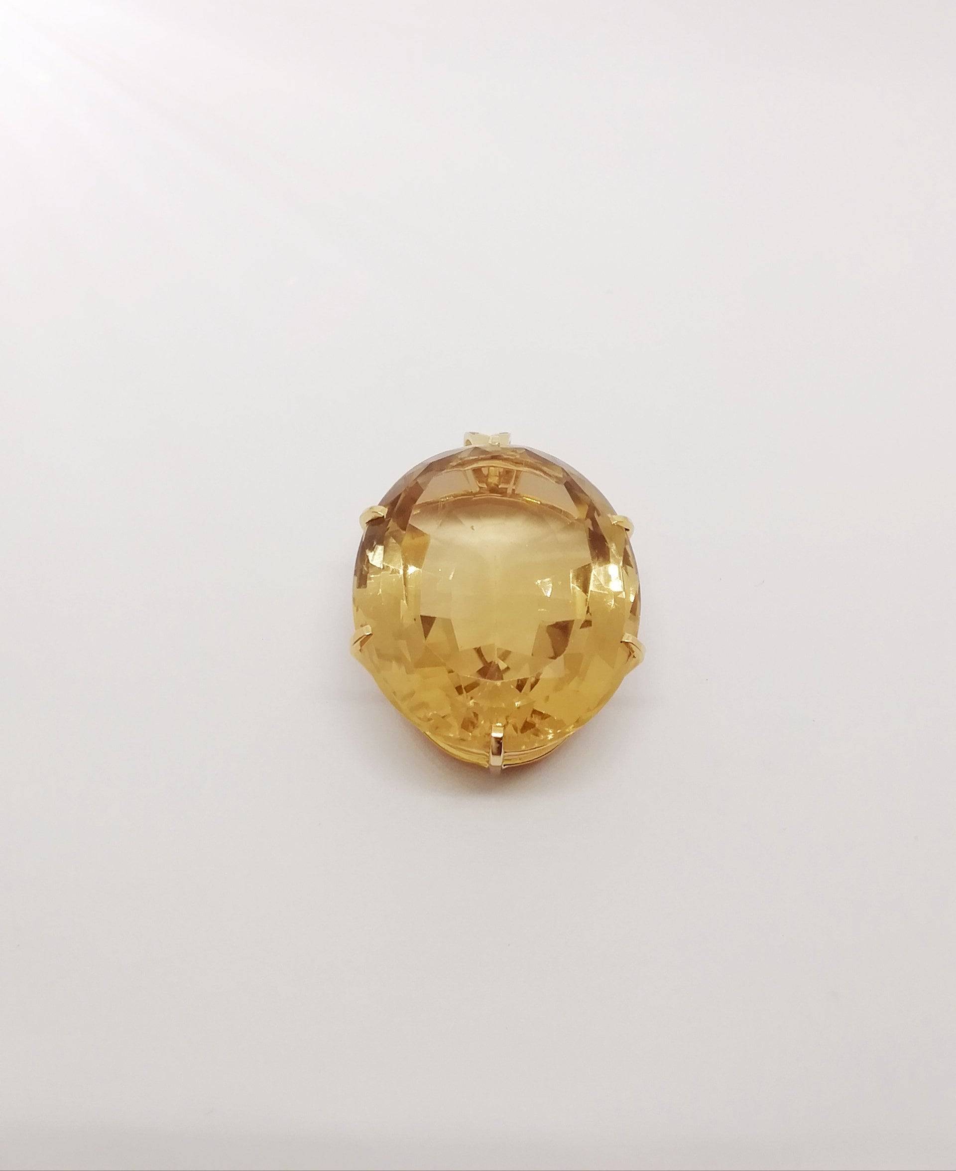 Anhänger Mit Citrinquarz von JoyeriaAmaro
