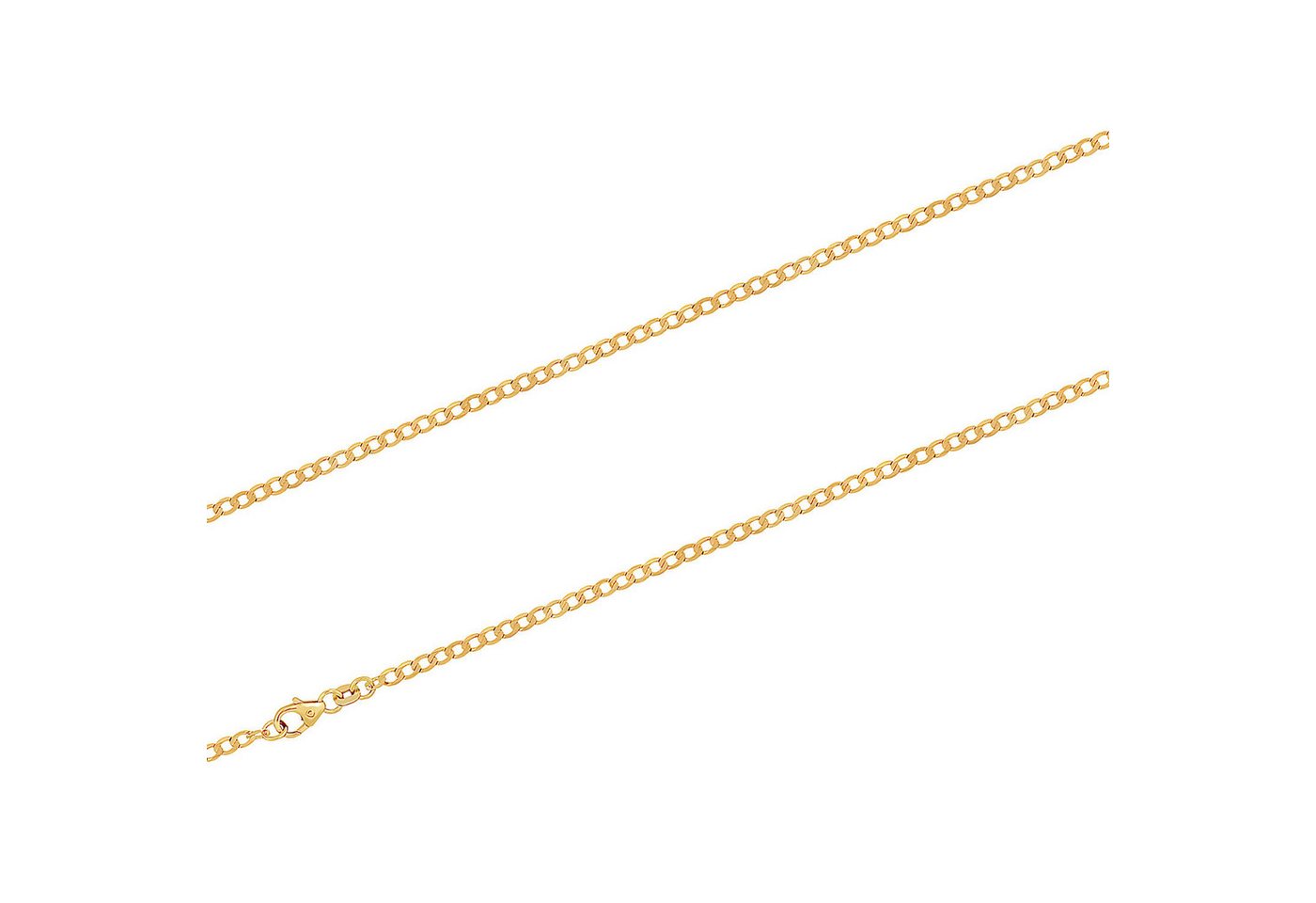 Joyes Boutique Goldkette JB Unisex Goldarmband Panzer weit Kettenbreite 2,7 mm 333 - 8 K 19 cm (Made in Germany, inkl. Etui, Zertifikat u. Garantie, 1-tlg., JB), zu Kleid, Shirt, Jeans, Sneaker! Anlass Geburtstag Weihnachten von Joyes Boutique