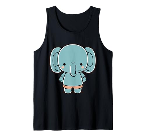Baby Elefant Cartoon Tank Top Baby Elefant Cartoon Tank Top von Joyful Doodles