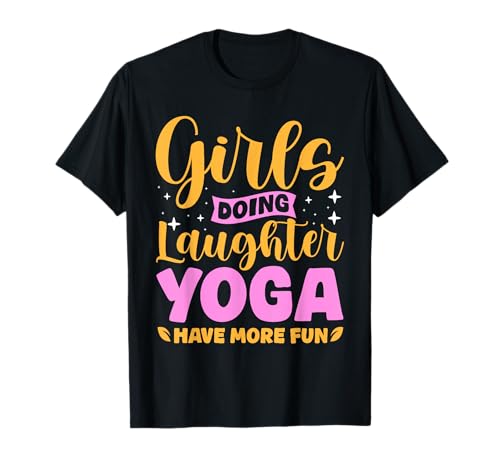 Yoga-Design für Mädchen beim Lachen T-Shirt Yoga-Design für Mädchen beim Lachen T-Shirt von Joyful Yoga Creations