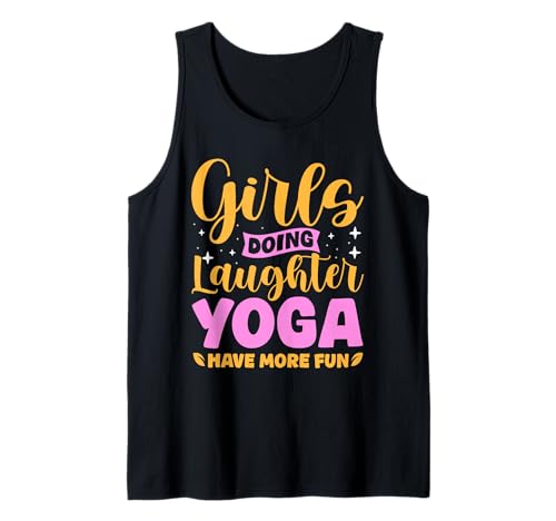 Yoga-Design für Mädchen beim Lachen Tank Top Yoga-Design für Mädchen beim Lachen Tank Top von Joyful Yoga Creations