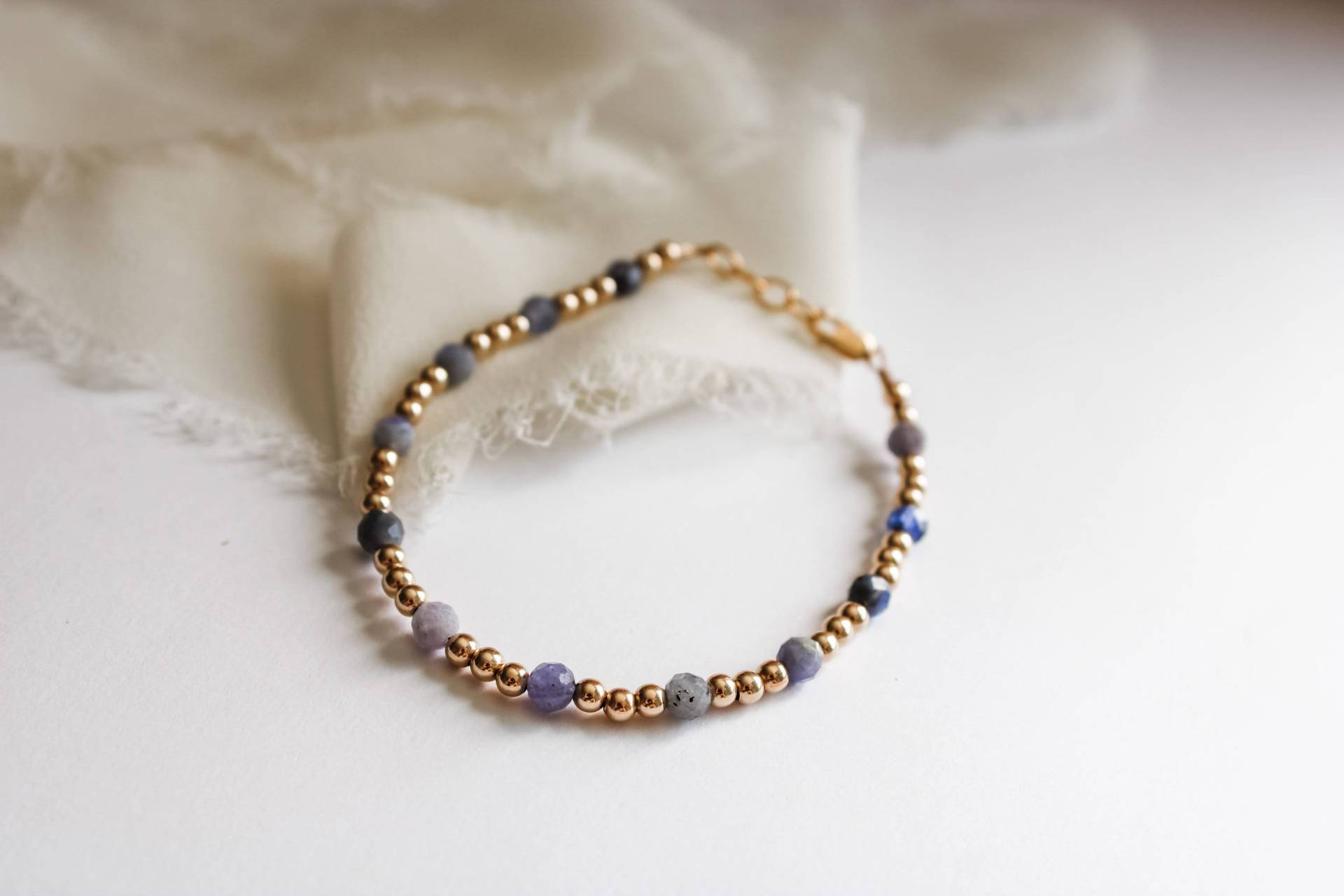 Dezember Geburtsstein Armband - Tansanit Mama Wasserfest - Baby Passende Und Ich Geschenke Für Neue von JoyfulBeadCompany