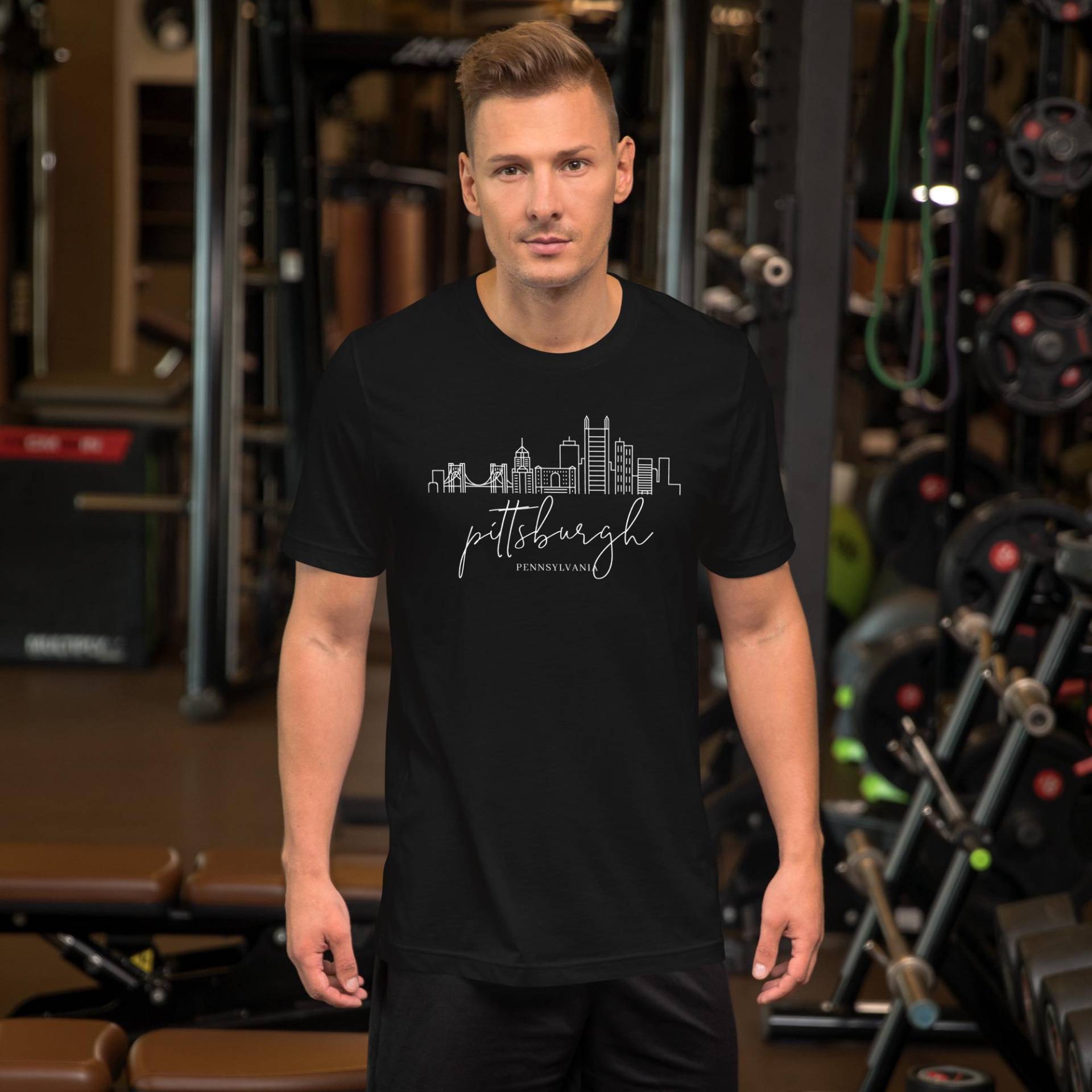 Pittsburgh Shirt, Skyline Art, Pennsylvania Shirt von JoyfulFox