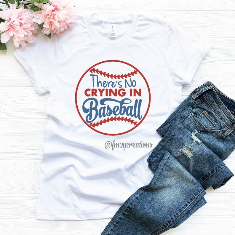 Baseball Mom | Theres No Crying in Baseball-Shirt Mom Shirts Baseball-Shirts Für Damen Baseball-T-Shirt Bs02 Baseball Mom | Theres No Crying in Baseball-Shirt Mom Shirts Baseball-Shirts Für Damen Baseball-T-Shirt Bs02 von JoyfulPartyCoThreads