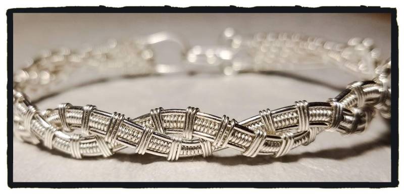 925 Silber Geflochtenes Twist Armband 925 Silber Geflochtenes Twist Armband von JoyfulTatter