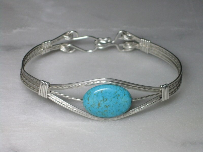 Türkis Solitaire Armband Türkis Solitaire Armband von JoyfulTatter