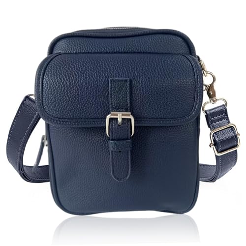 Joygoodta Leder-Crossbody-Taschen für Frauen Mehrfach-Techet-Leder-Geldbörse mit verstellbarem Schultergurt Vintage Messengerbeutel für tägliche Reise-Foto-Requisite von Joygoodta