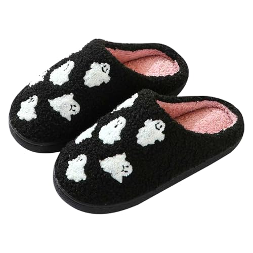 JoyinTcos Flauschige Hausschuhe für Damen und Herren, weicher Plüsch, warm, gruselige Geister-Hausschuhe für Damen und Herren - XG37, Ghost, 38.5 EU JoyinTcos Flauschige Hausschuhe für Damen und Herren, weicher Plüsch, warm, gruselige Geister-Hausschuhe für Damen und Herren - XG37, Ghost, 38.5 EU von JoyinTcos