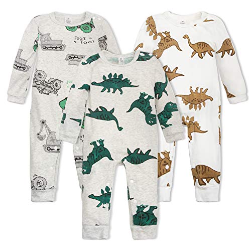 Joyo Roy Schlafstrampler Baby Junge Pyjama Kinder Schlafanzug Einteiler Jungen Jumpsuit Schlafoverall 6 Monate von Joyo roy