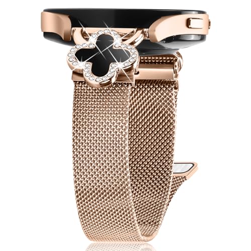 JOYOZY Magnetbänder aus Edelstahl, kompatibel mit Samsung Watch / Galaxy Watch 4/5, 20 mm/40 mm/44 mm/45 mm JOYOZY Magnetbänder aus Edelstahl, kompatibel mit Samsung Watch / Galaxy Watch 4/5, 20 mm/40 mm/44 mm/45 mm von Joyozy