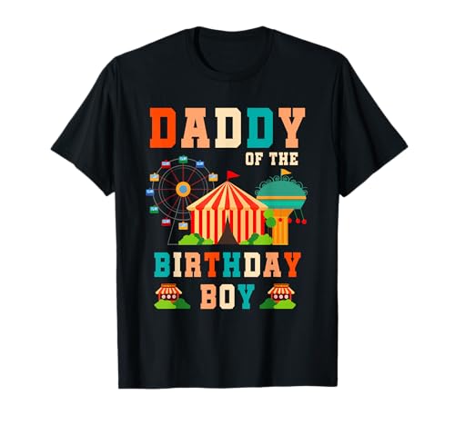Daddy Of The Birthday Boy - Zirkus Karneval Familie Matching T-Shirt Daddy Of The Birthday Boy - Zirkus Karneval Familie Matching T-Shirt von Joyride Threads