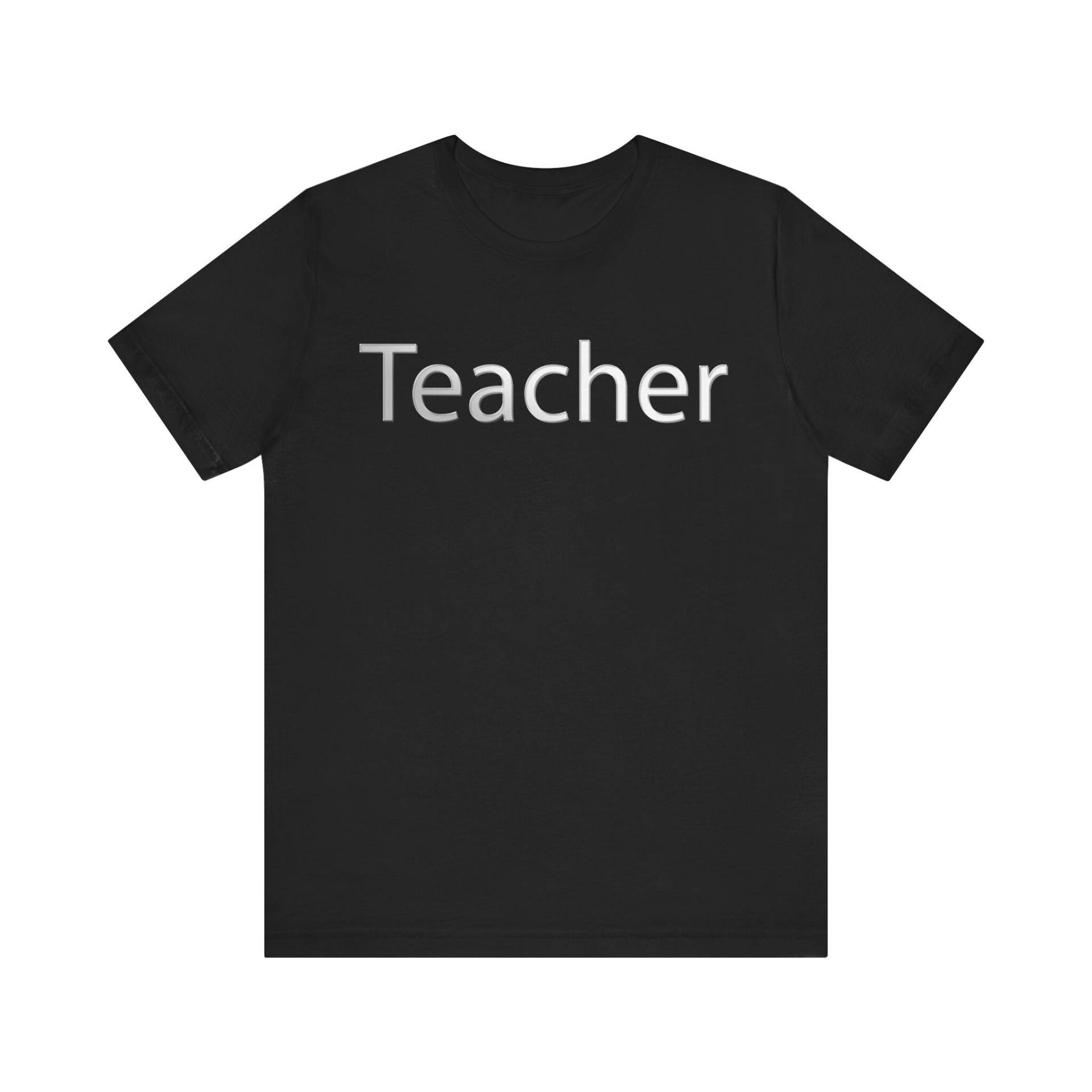 Lehrer Shirt Einfach, Geschenk Shirt, Einfaches Design, Englisch Geschenk, Geigenunterricht Freund Spaß von JoysAdventure