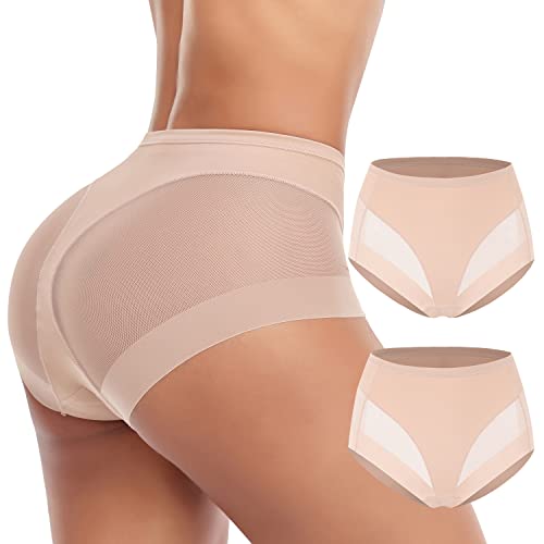 Joyshaper Bauchweg Unterhose Damen Hipster Unterwäsche Mesh Slip Miederslip Leicht Shaping Shapewear Schlüpfer Panties von Joyshaper