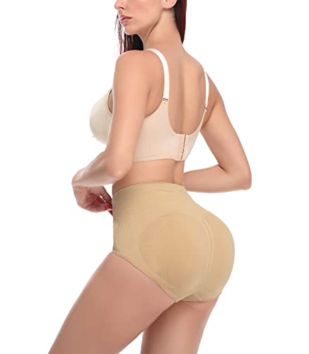 Joyshaper Damen Butt Lifter Höschen Po Push Up Unterhose Gepolsterte Shapewear Hose Hip Enhancer Panty Booty Lifting Leggings Kurz Padded Miederslip Figurformende Miederhose Shaping Unterwäsche S von Joyshaper