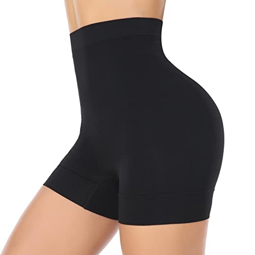 Joyshaper Damen Figurformende Miederhose Shapewear Bauchweg Unterhose mit Bein Hohe Taille Miederpants Body Shaper Unterwäsche Schwarz XL von Joyshaper