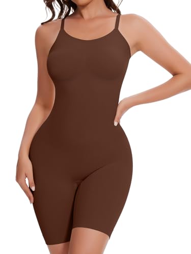 Joyshaper Damen Shapewear Body Bauchweg Body Shaper mit Bein Taillenformer Shorts Bodysuit Formende Unterwäsche Braun S Joyshaper Damen Shapewear Body Bauchweg Body Shaper mit Bein Taillenformer Shorts Bodysuit Formende Unterwäsche Braun S von Joyshaper