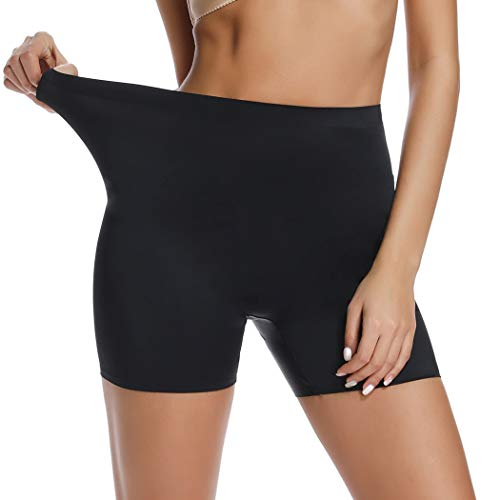 Joyshaper Unter Rock Kurze Hose mit Spitze Damen Weiche Anti Chafing Shorts Nahtlose Unterziehhose Anti Scheuer Radlerhose Unter Kleid Lace Leggings Miederhose Miederslip Miederpants Unterwäsche S von Joyshaper