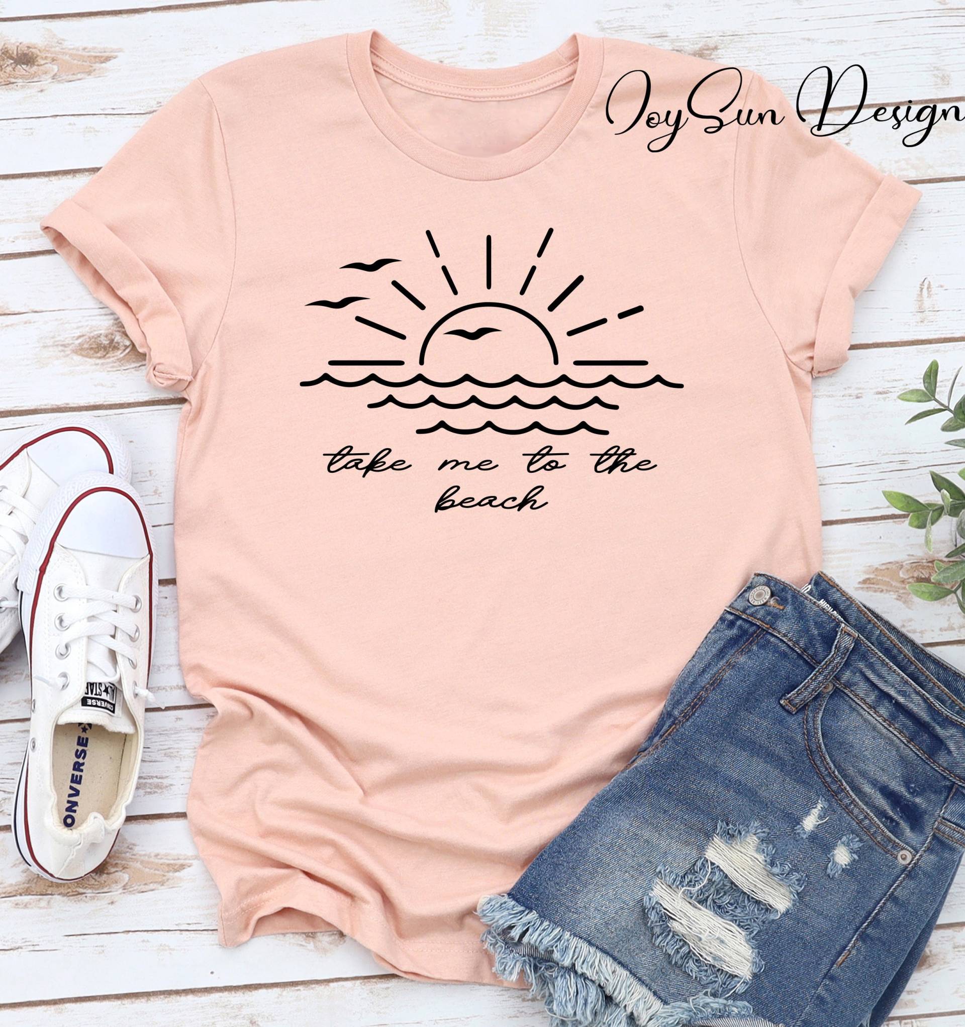 strand Shirt, Sommer Parti Shirts, Frauen Nimm Mich Zum Urlaub Outdoor Liebe Shirt von JoysunDesigns