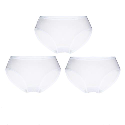 Joyunii Bikini Slip Damen aus 100% Seide Unterhosen Atmungsaktive Panty Hipster Unterwäsche von Joyunii